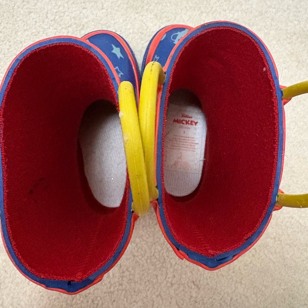 Disney Mickey Mouse Kids Rain Boots - Picture 4 of 4